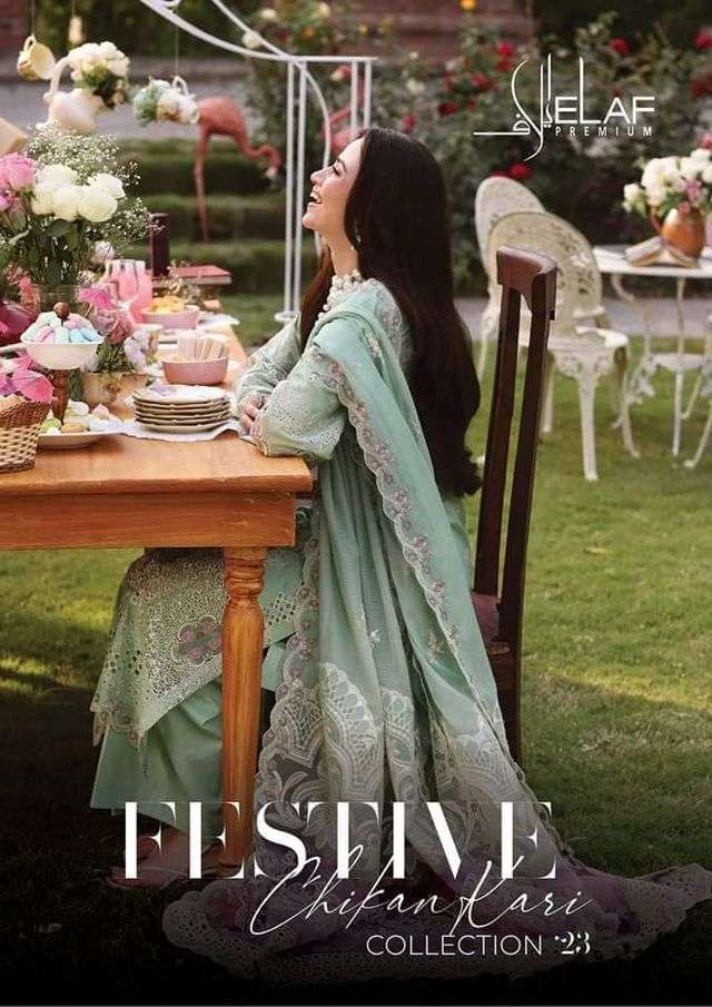 ELAF Festive Chikankari Collection 2023  -OPEN PICS